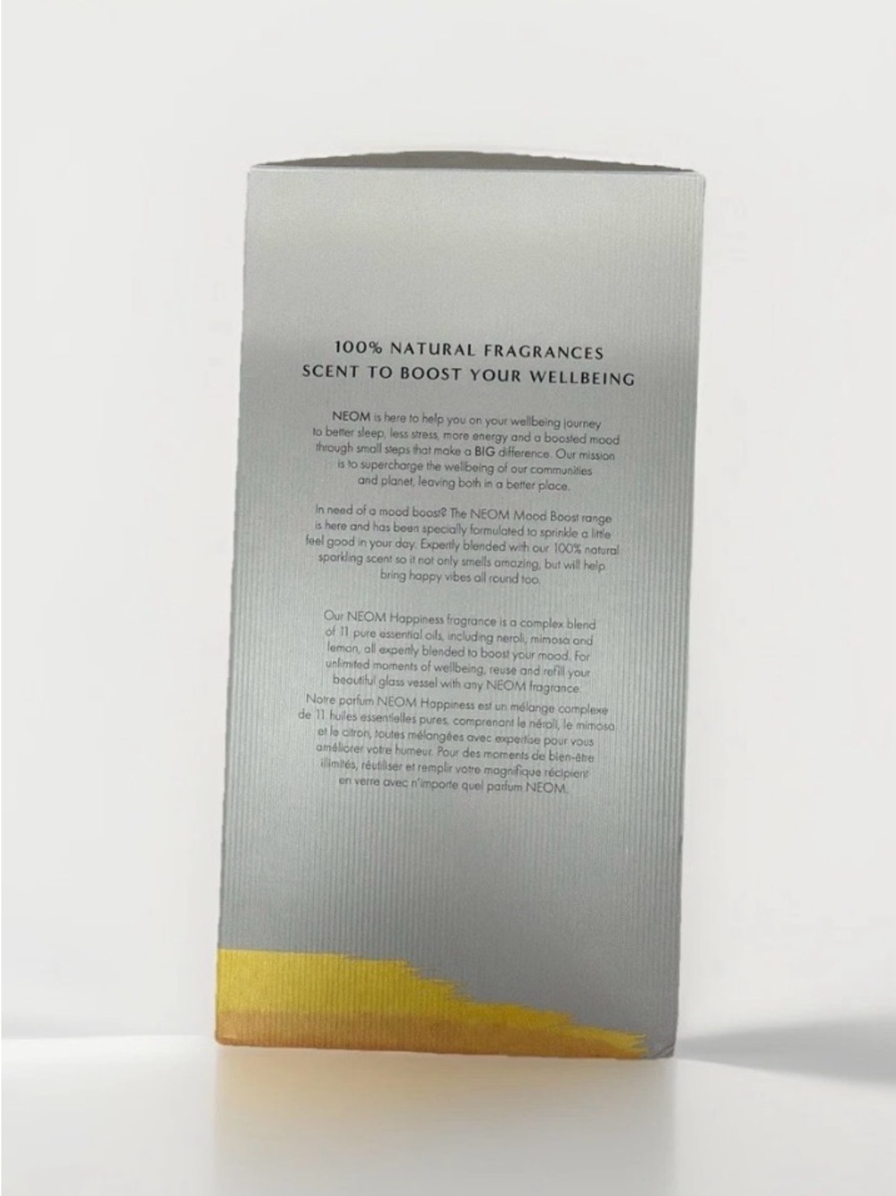 Happiness Reed Diffuser — Silver/Yellow - Picture 2 of 2
